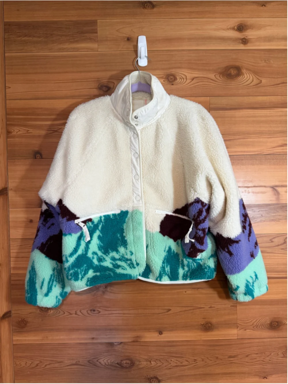 Free people movement Hit The Slopes Printed Fleece Jacket